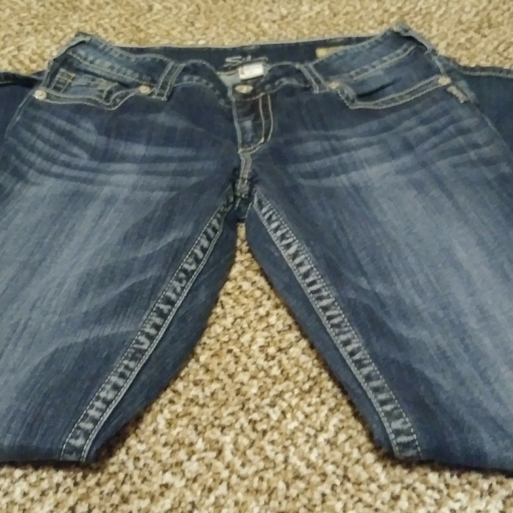 Silver Suki Jeans